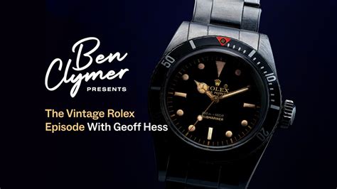 benjamin clymer rolex submariner|10 Ben Clymer's Favorite HODINKEE Magazine Articles So Far.